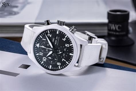 iwc white ceramic top gun